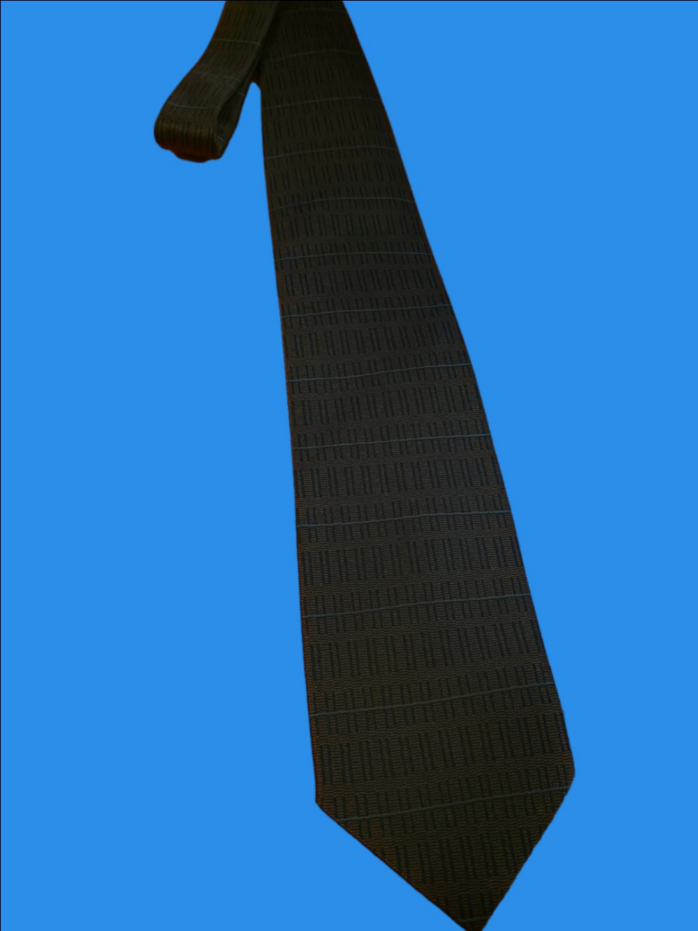 4/$25 Deal! Vintage Protocol Black & Burgundy  Men's Tie